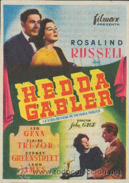 Cine: HEDDA GABLER - Foto 1