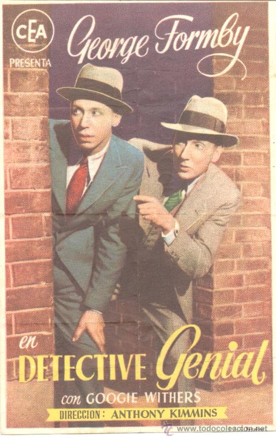 Cine: DETECTIVE GENIAL SENCILLO C/P - Foto 1