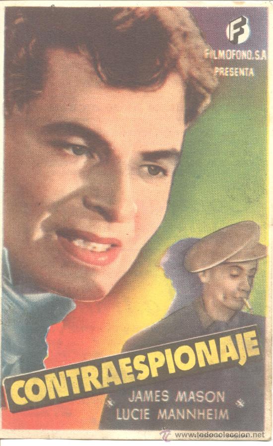 Cine: CONTRAESPIONAJE SENCILLO C/P - Foto 1