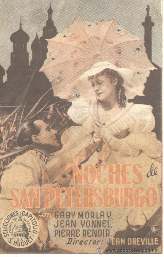Cine: NOCHES DE SAN PETERSBURGO DOBLE C/P