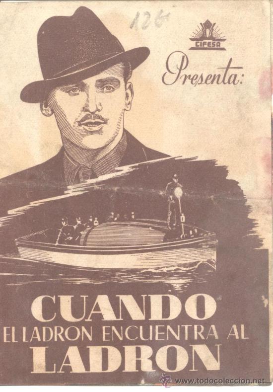 Cine: CUANDO EL LADRON ENCUENTRA AL LADRON DOBLE C/P