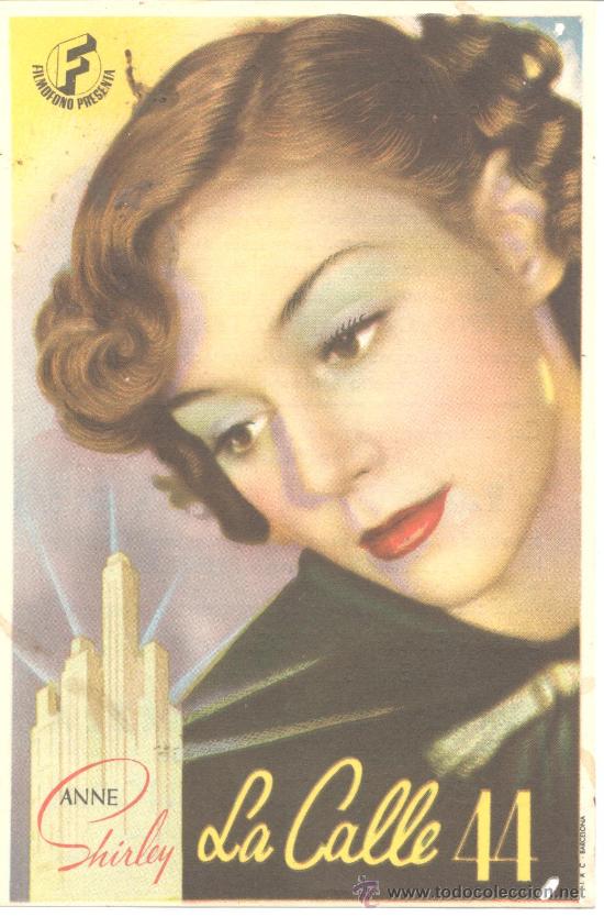 Kino: LA CALLE 44 SENCILLO C/P