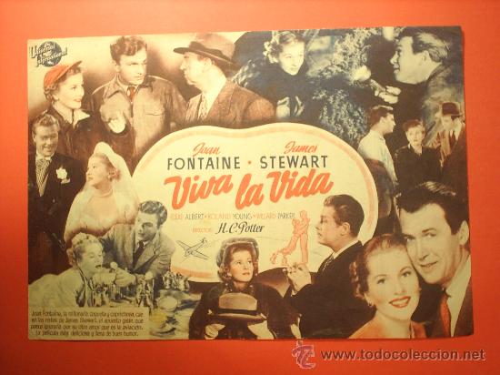 Foglietti di film di film antichi di cinema: VIVA LA VIDA