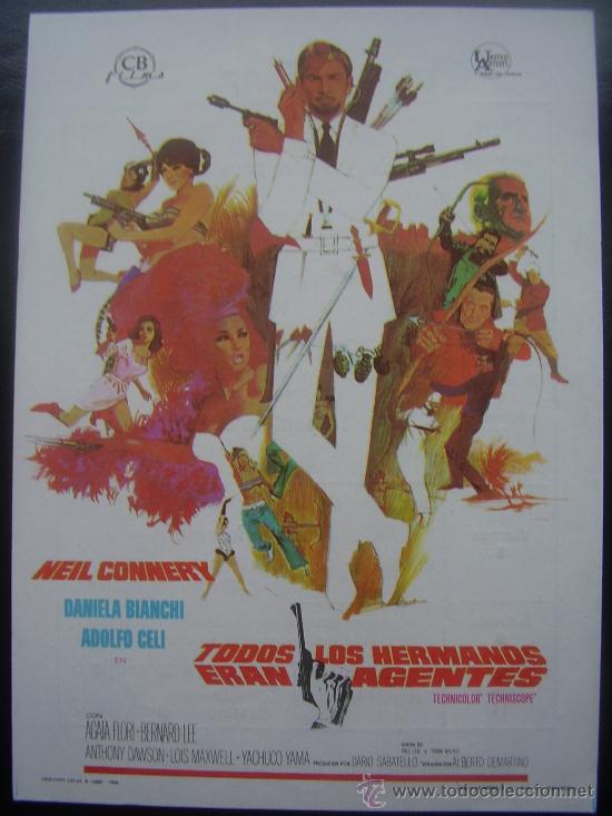 Cinema: TODOS LOS HERMANOS ERAN AGENTES