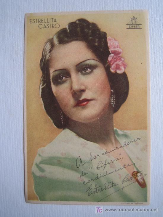 Cine: Folleto de mano - Estrellita Castro - Foto 1
