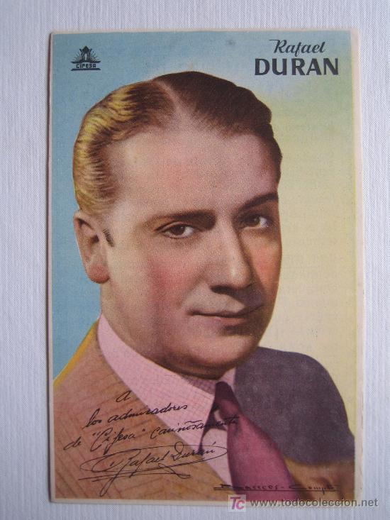 Cine: Folleto de mano - Rafael Duran - Foto 1