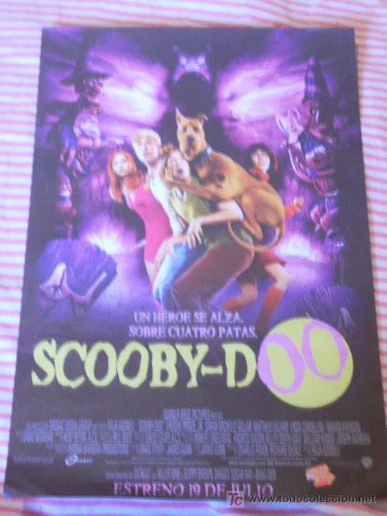 Cine: Scooby- Doo y Arac Attack. Folleto de mano doble. - Foto 1