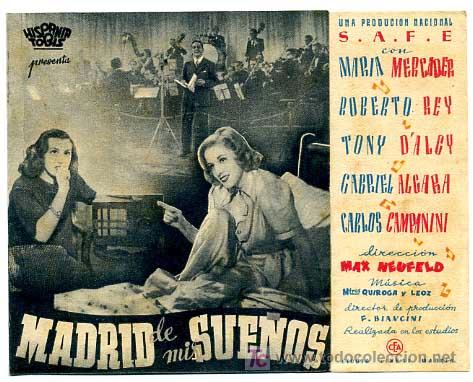 Cinema: MADRID DE MIS SUE&Ntilde;OS   , DOBLE   , PM9663