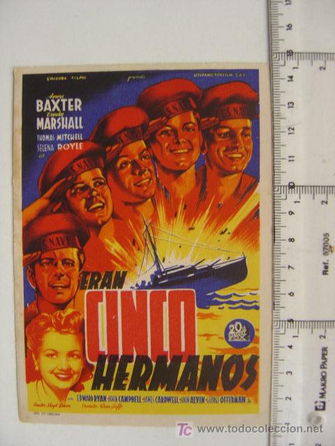 Cine: ERAN CINCO HERMANOS - SOLIGO - REF. 65 - Foto 1