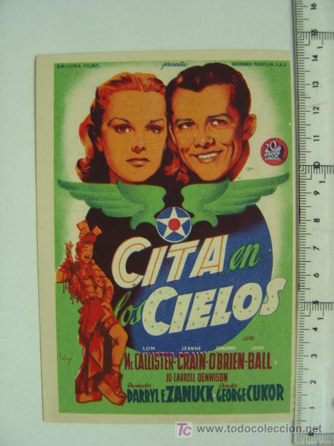 Cine: CITA CON LOS CIELOS - SOLIGO - REF. 71
