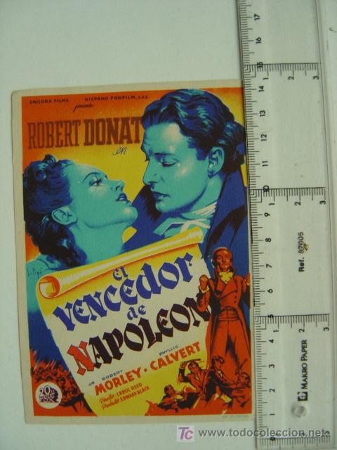 Cine: EL VENCEDOR DE NAPOLEON - SOLIGO - REF. 105