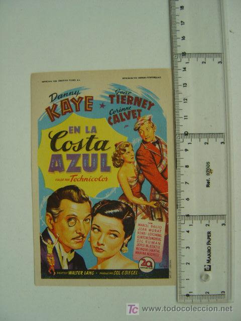 Cine: EN LA COSTA AZUL - SOLIGO - REF. 140 - Foto 1