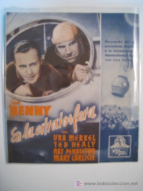 Cine: EN LA ESTRATOSFERA. PROGRAMA CINE DOBLE. GUERRA CIVIL - Foto 1