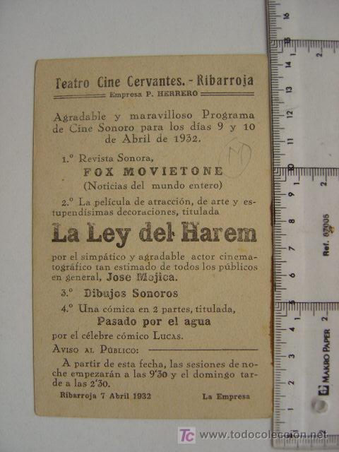 Cine: LA LEY DEL HAREM - REF. 6 - Foto 2
