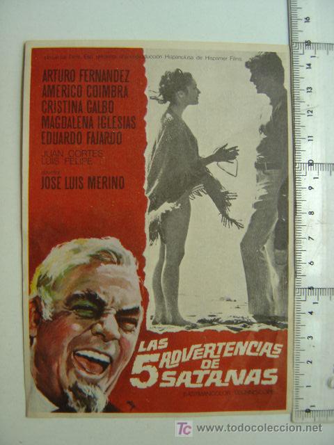 Cine: LAS 5 ADVERTENCIAS DE SATANAS - REF. 1 - Foto 1