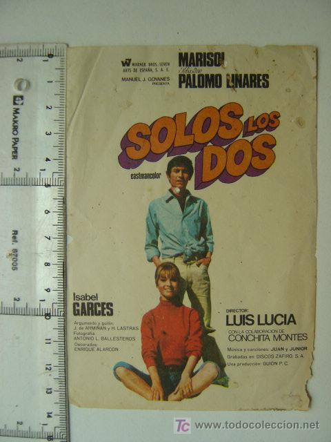 Cine: SOLOS LOS DOS -  MARISOL- REF. 31 - Foto 1