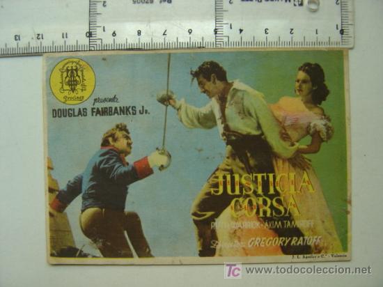 Cine: JUSTICIA CORSA -   REF. 32 - Foto 1