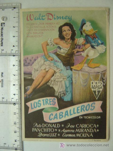 Cine: LOS TRES CABALLEROS - REF. 51 - Foto 1
