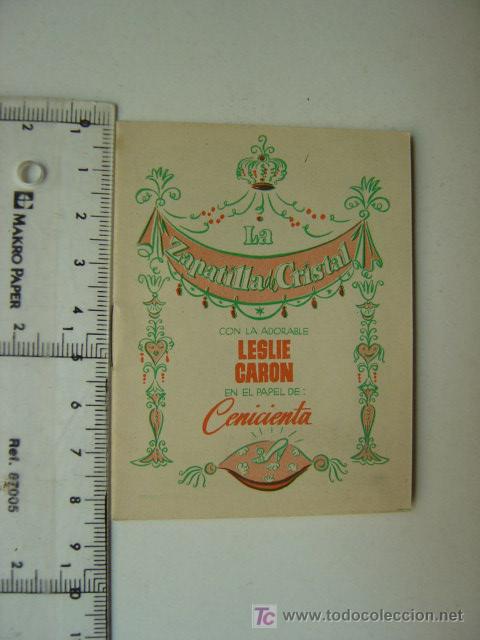 Cine: LA ZAPATILLA DE CRISTAL - LIBRITO- REF. 65 - Foto 1