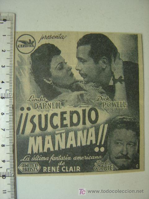 Cine: SUCEDIO MA&Ntilde;ANA - REF. 63 - Foto 3