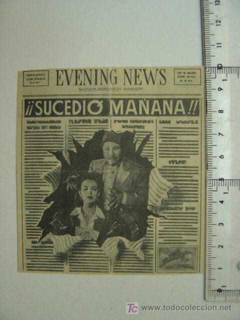 Cine: SUCEDIO MA&Ntilde;ANA - REF. 63 - Foto 4