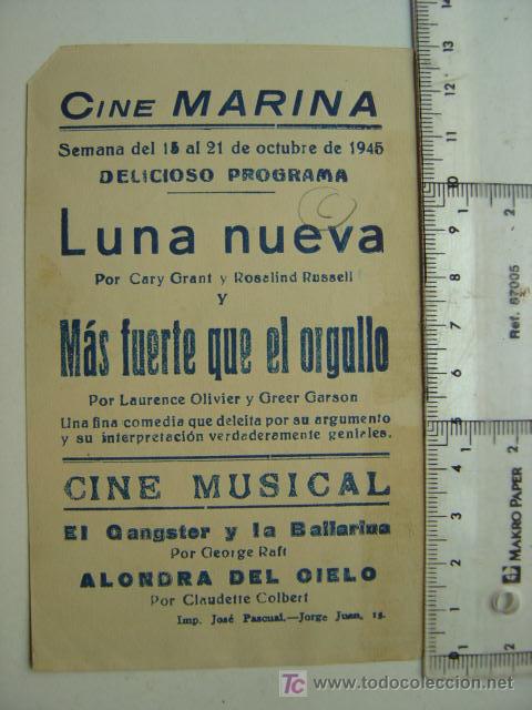 Cine: MAS FUERTE QUE EL ORGULLO  - REF. 54 - Foto 2