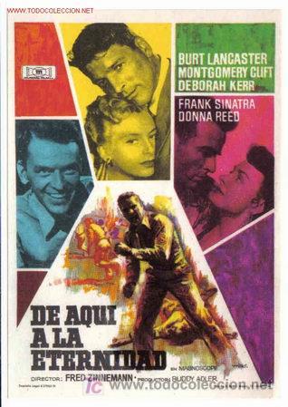 Cinema: DE AQUI A LA ETERNIDAD, BURT LANCASTER Y MONTY CLIFT PMD 71