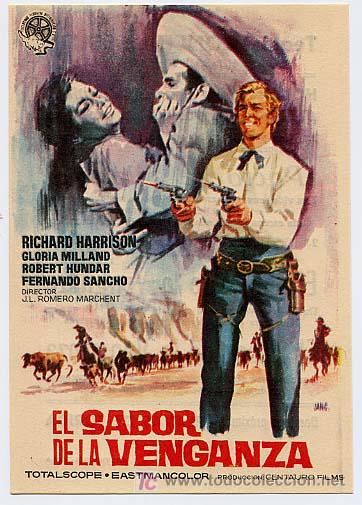 Cine: EL SABOR DE LA VENGANZA PMD 152 - Foto 1