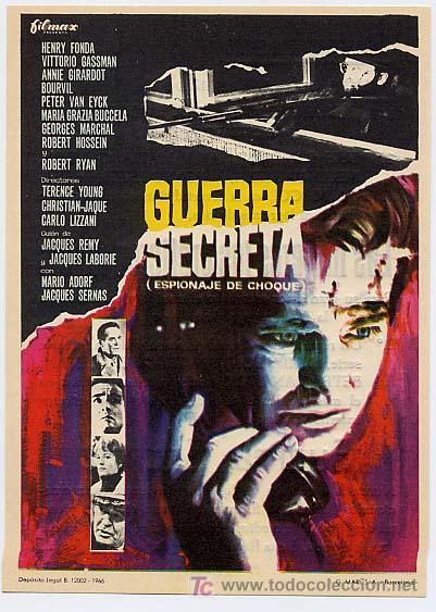 Cine: GUERRA SECRETA PMD 153 - Foto 1
