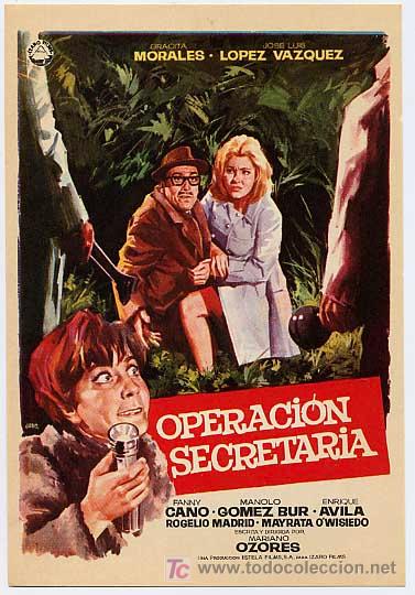 Cine: OPERACION SECRETARIA PMD 236 - Foto 1