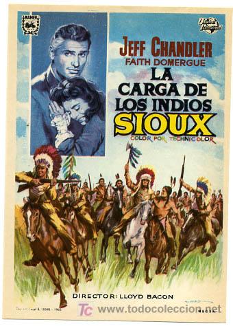 Kino: LA CARGA DE LOS INDIOS SIOUX ,  PMD 357