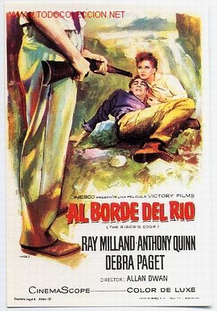 Cine: AL BORDE DEL RIO , SIN CINE , PMD 313 - Foto 1