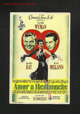 Kino: Amor a medianoche (Aldo Ray, Ray Milland)