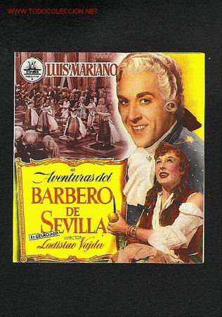 Kino: Aventuras del Barbero de Sevilla (Luis Mariano) (doble)