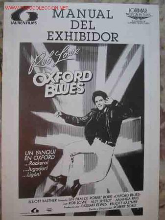 Kino: Manual del Exhibidor : OXFORD BLUES