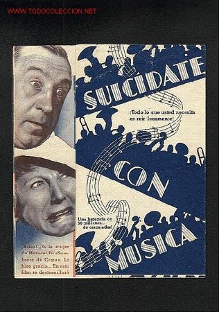 Cine: Suicidate con musica (doble) - Foto 1