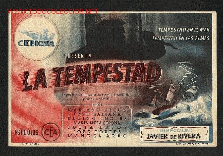 Cine: La tempestad - Foto 1