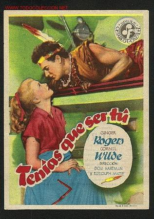 Cine: Tenias que ser tu (Ginger Rogers, Cornel Wilde) - Foto 1