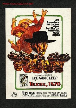 Cine: Texas 1870 (Lee Van Cleef) (western) - Foto 1