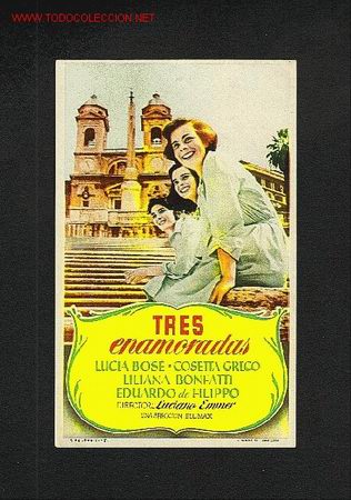 Cine: Tres enamoradas (Lucia Bose) - Foto 1