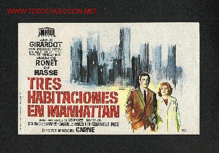 Cine: Tres habitaciones en Manhattan - Foto 1