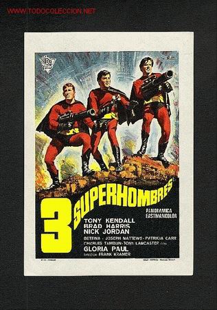 Cine: 3 Superhombres - Foto 1