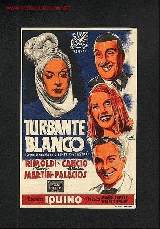 Cine: Turbante blanco (doble) - Foto 1