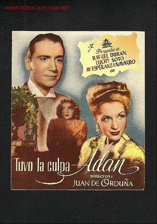 Cine: Tuvo la culpa adan (doble) - Foto 1