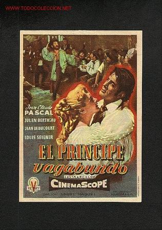 Cine: El Principe vagabundo (Jean Claude Pascal) - Foto 1