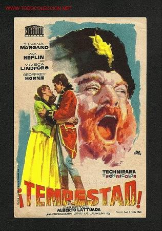 Cine: Tempestad (Silvana Mangan0, Viveca Lindfors) - Foto 1