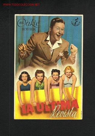 Cine: La ultima revista (Jack Oakie) - Foto 1