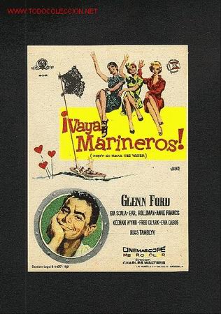 Cine: Vaya marineros (Glenn Ford) - Foto 1