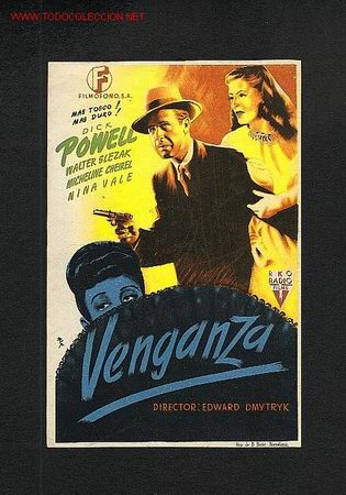 Cine: Venganza (Dick Powell) - Foto 1