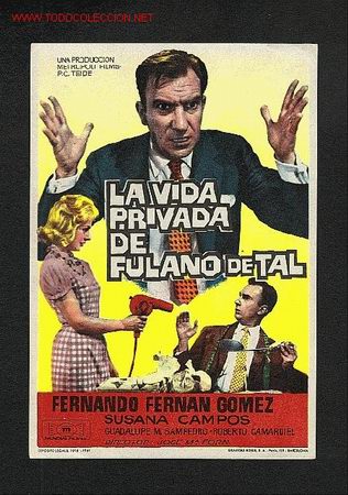 Cine: La vida privada de Fulano de Tal - Foto 1